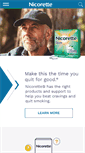 Mobile Screenshot of nicorette.com