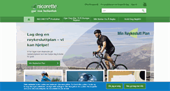 Desktop Screenshot of nicorette.no